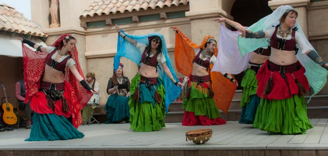 Ghazaal Beledi dancer at the 2012 Arizona Renaissance Festival